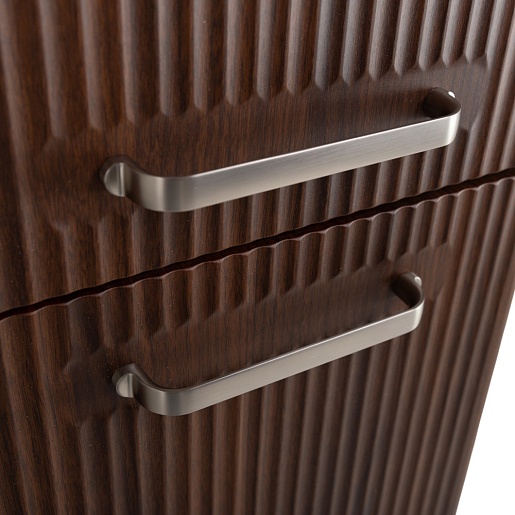 BelBagno Шкаф подвесной Due 40/150 noce ручки Матовый атласный никель – фотография-6